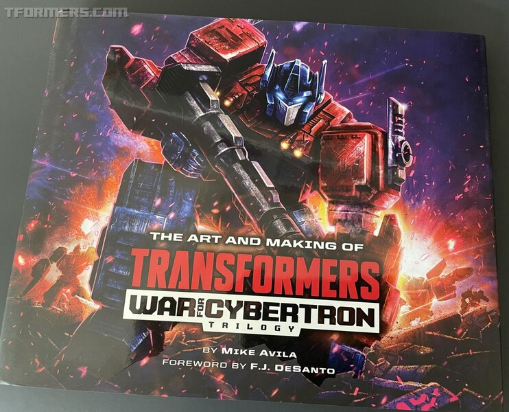 The Art And Making Of Transformers War For Cybertron Trilogy Book Page  Image  (1 of 24)